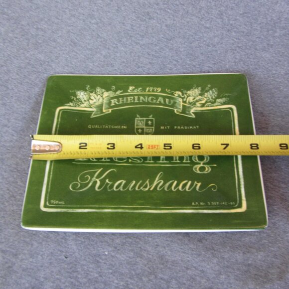 2004 angela staehleng Rheingau Riesling Kraushaar Label trinket Tray dish (W3192 - Picture 2 of 4
